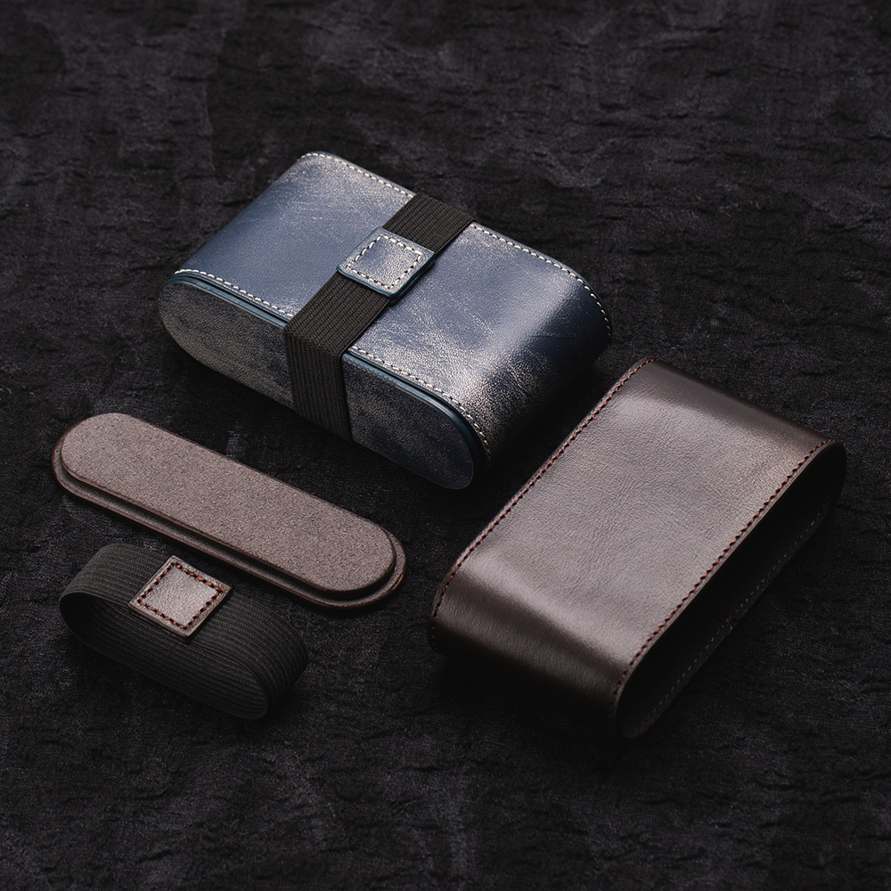 Photography Black And White - Genuine Leather 120/135/35mm Film Case 4