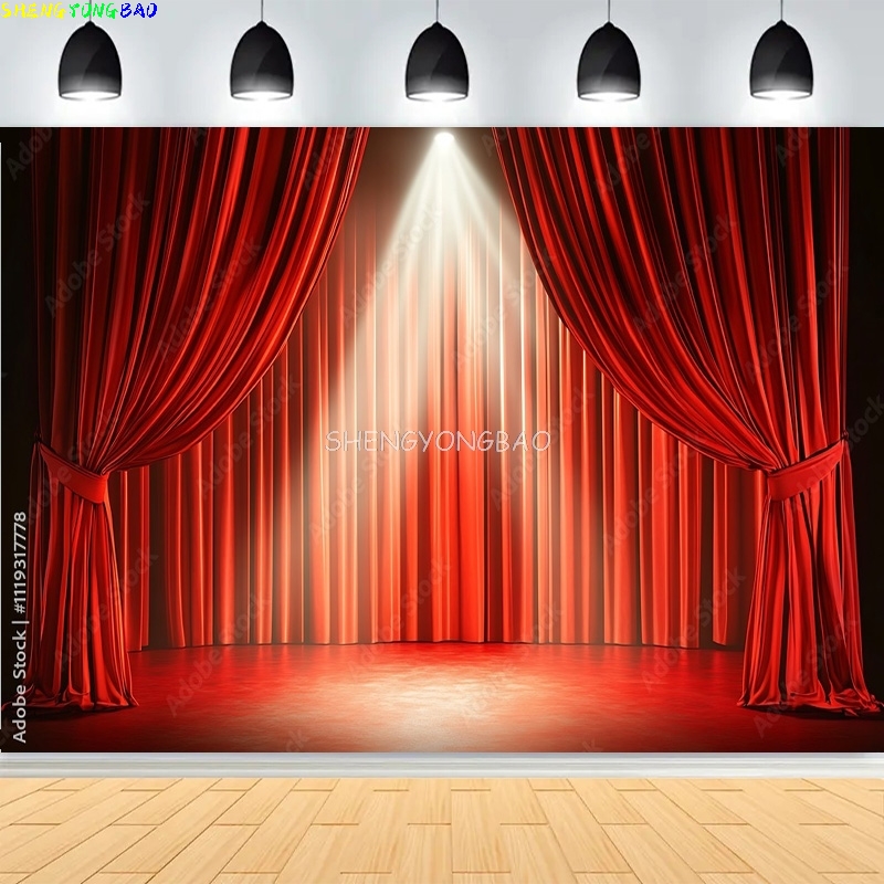 Photography Awards - Luxury Red Carpet Award Stage Background