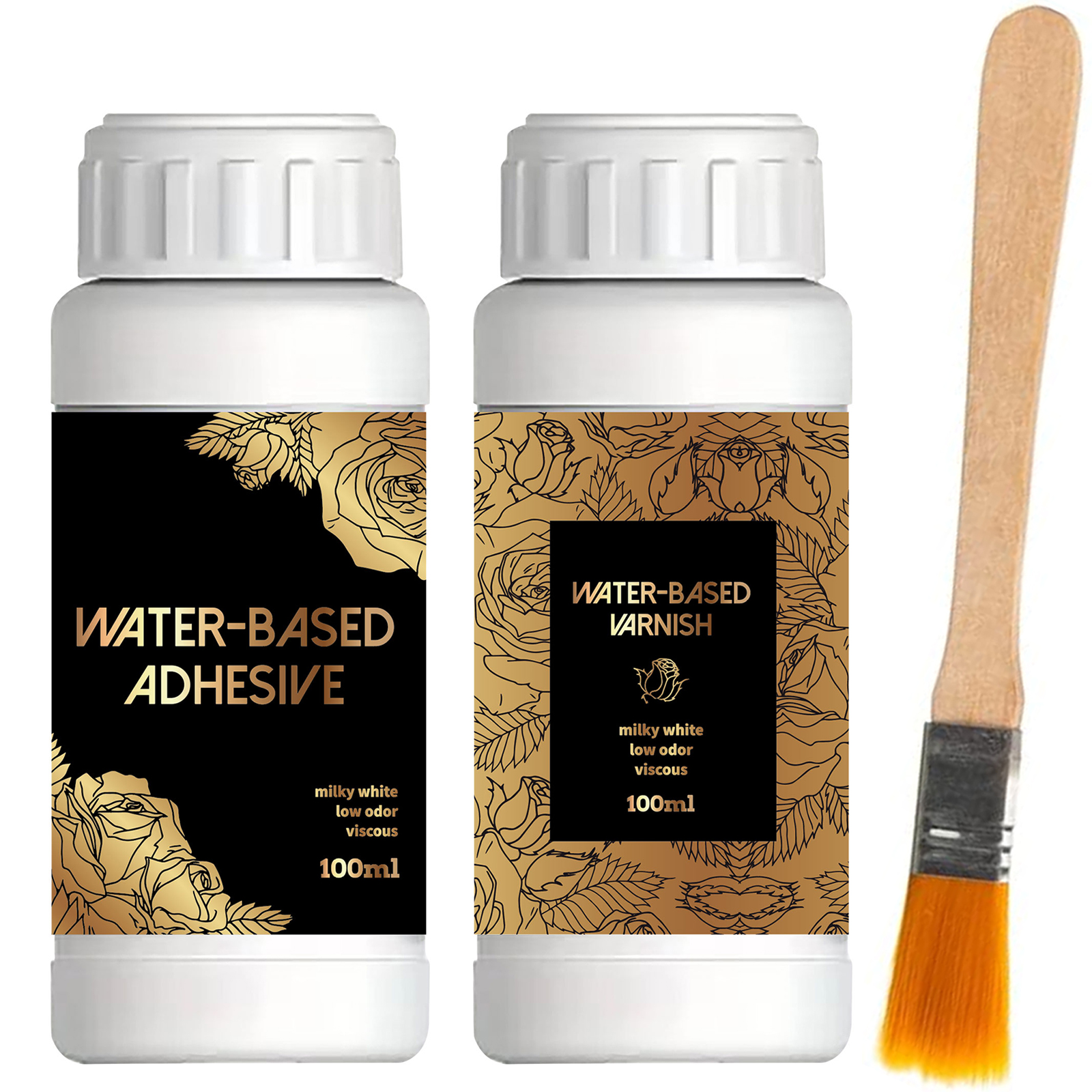 Photography Techniques - 100ML/200ML Golden Foil Adhesive Kit -