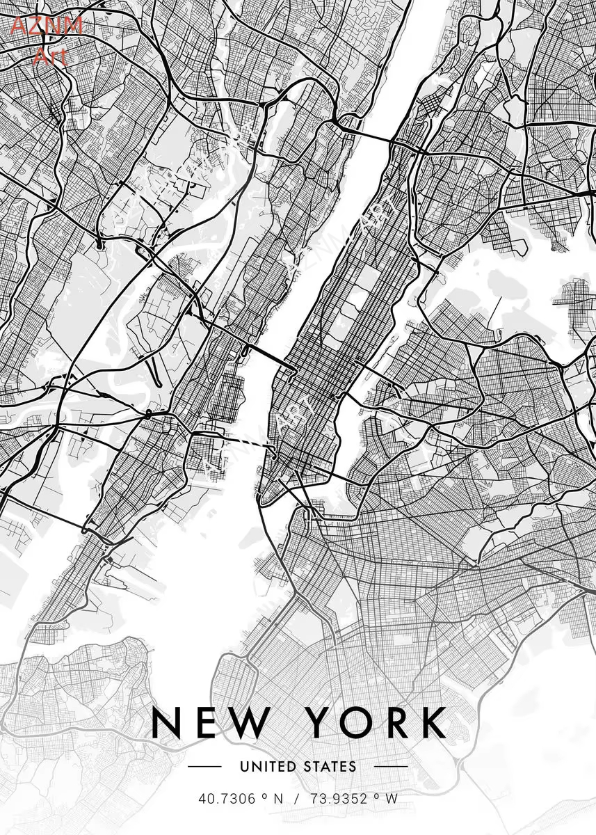 City Map Artwork Poster Paris  – обзор и цена Photography Black And White