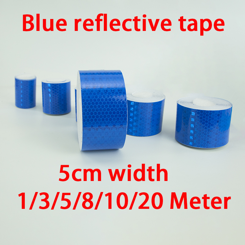 1pcs 5cm 1/3/5/8/10/20m Blue R – обзор и цена Reflector 5 In 1