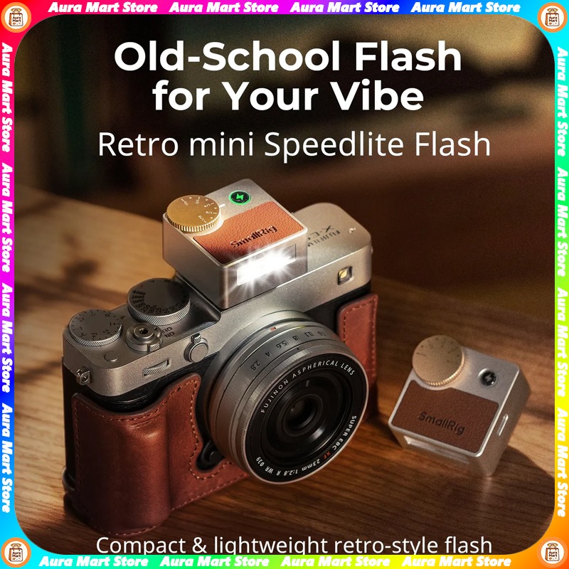 Smallrig RS-R20 Retro Mini Spe – обзор и цена Speedlite Flash External