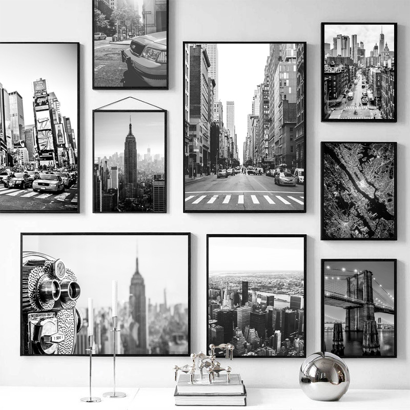 1pc frameless Canvas painting  – обзор и цена Photography Black And White