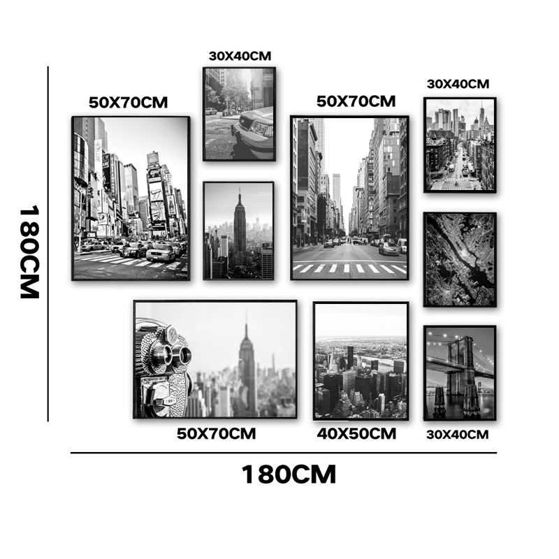 1pc frameless Canvas painting  – обзор и цена Photography Black And White