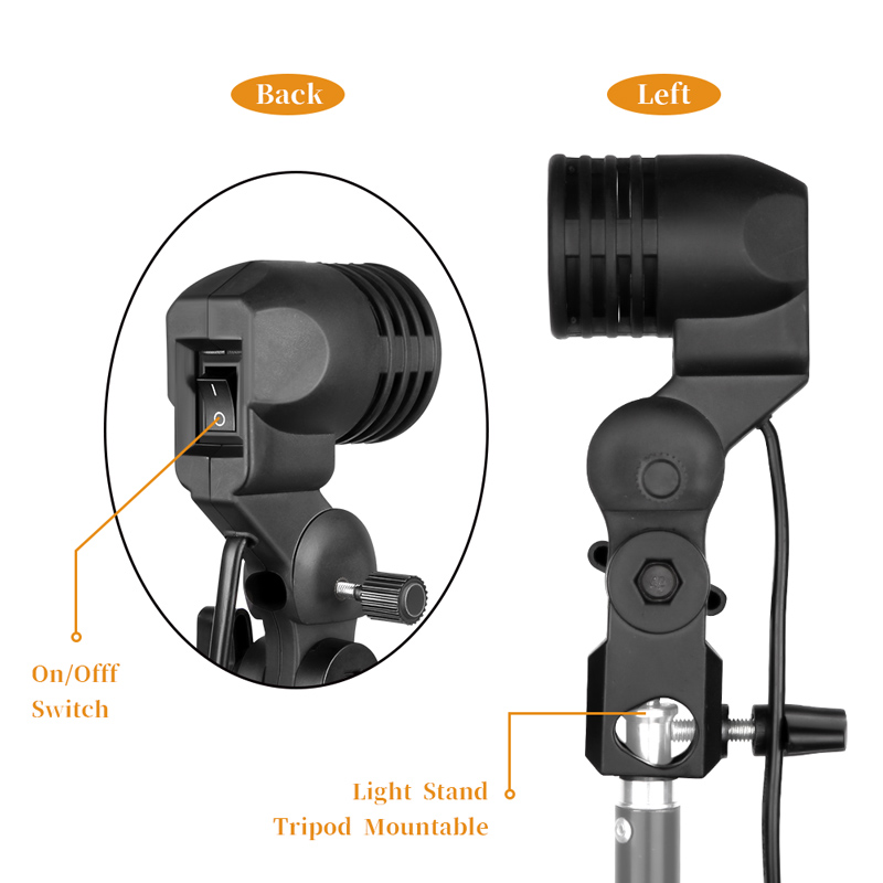1.8m Cable Cord Light Bulb Sta – обзор и цена Photography Umbrella Lighting Kit