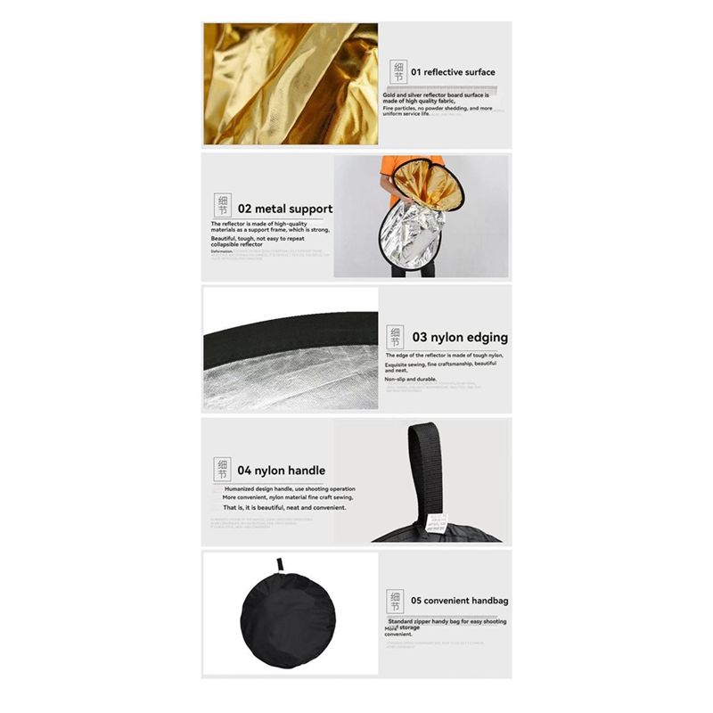 M01K 5 In 1 Reflector Photogra – обзор и цена Reflector 5 In 1