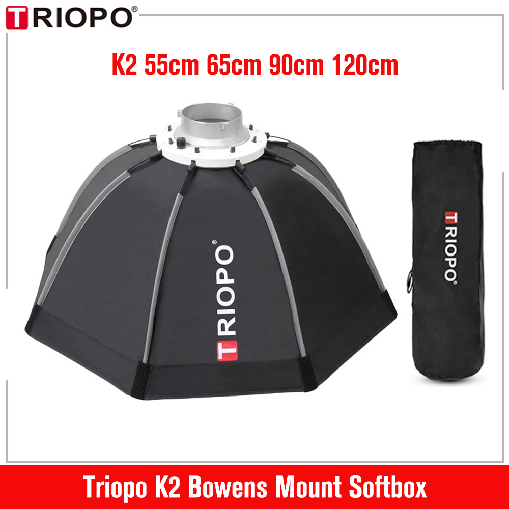 Triopo K2 55cm 65cm 90cm 120cm – обзор и цена Photography Umbrella Lighting Kit