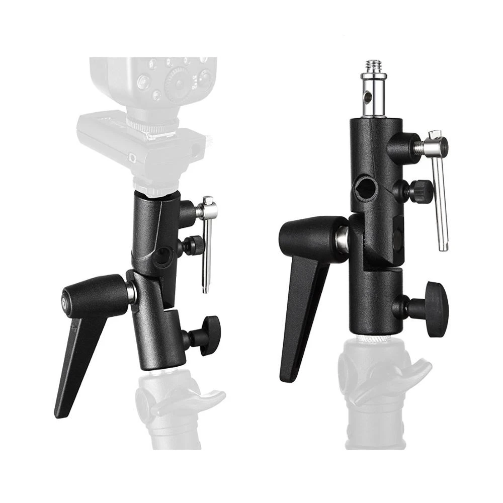 Flash Bracket Hot Shoe Umbrell – обзор и цена Photography Umbrella Lighting Kit