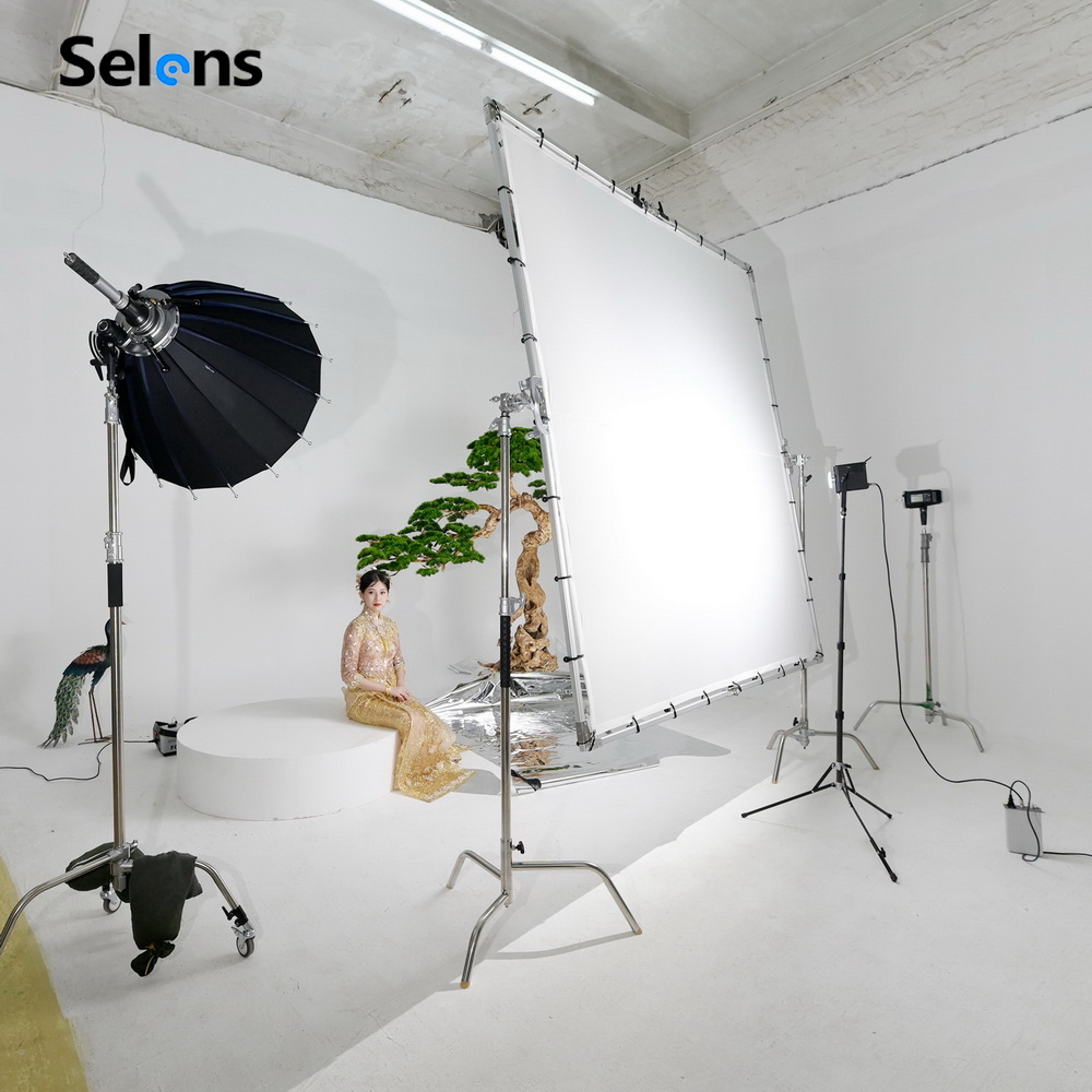 Selens Foldable 1.5/2/2.4M Sof – обзор и цена Photography Umbrella Lighting Kit