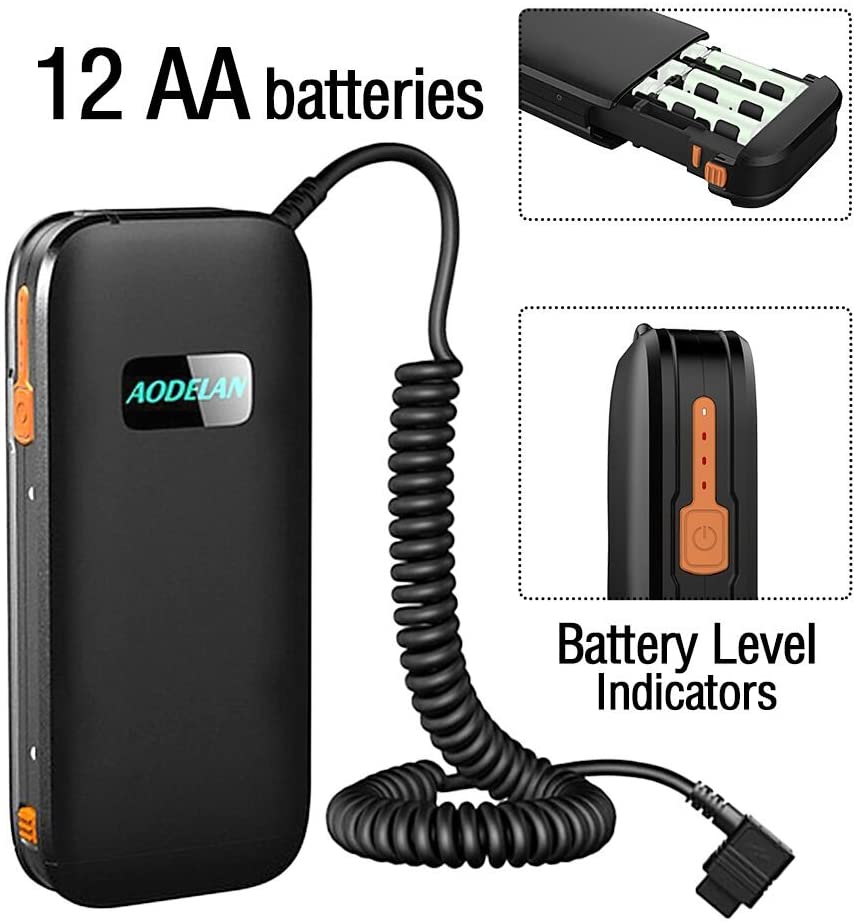 AODELAN External Flash Battery – обзор и цена Speedlite Flash External
