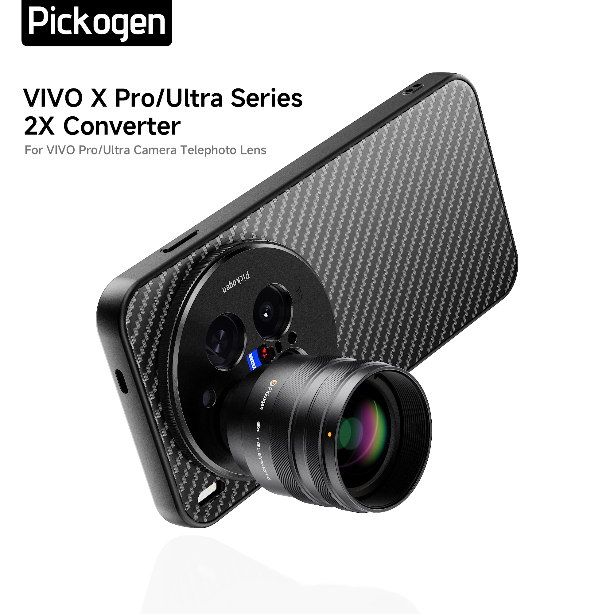 PICKOGEN 2X Converter for Mobi – обзор и цена Photography Kit Vivo X300 Ultra