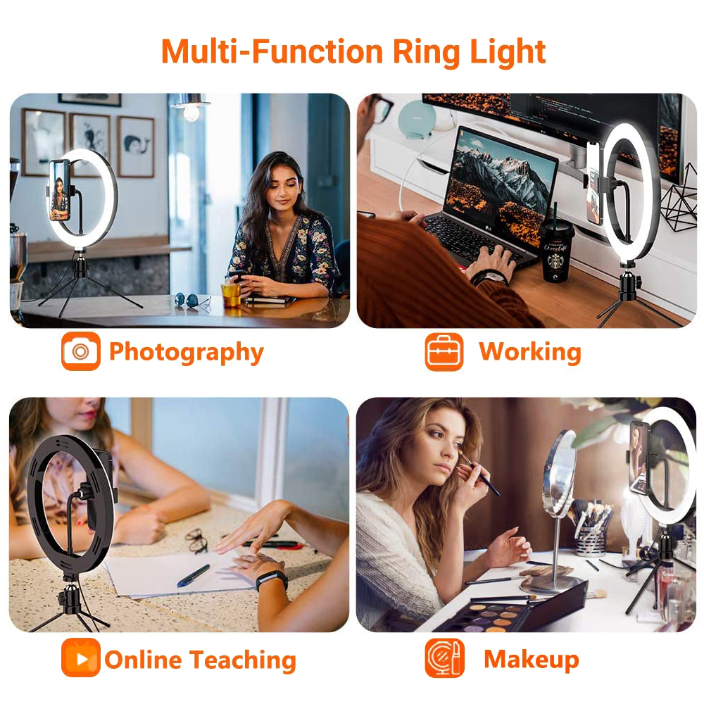 26cm 10 inch Led Ring Selfie L – обзор и цена Photography Umbrella Lighting Kit