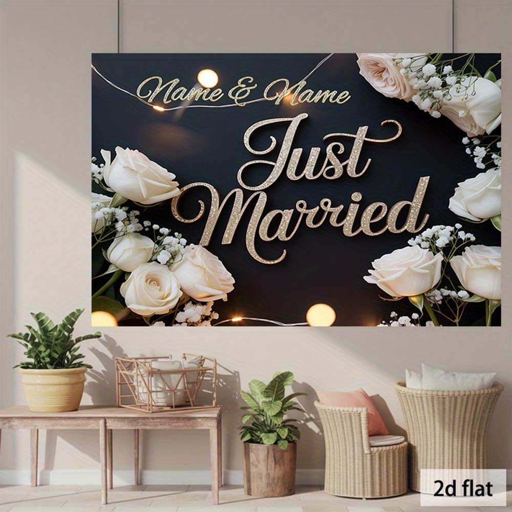 1pc  Just Married Wedding Back – обзор и цена Photography Website