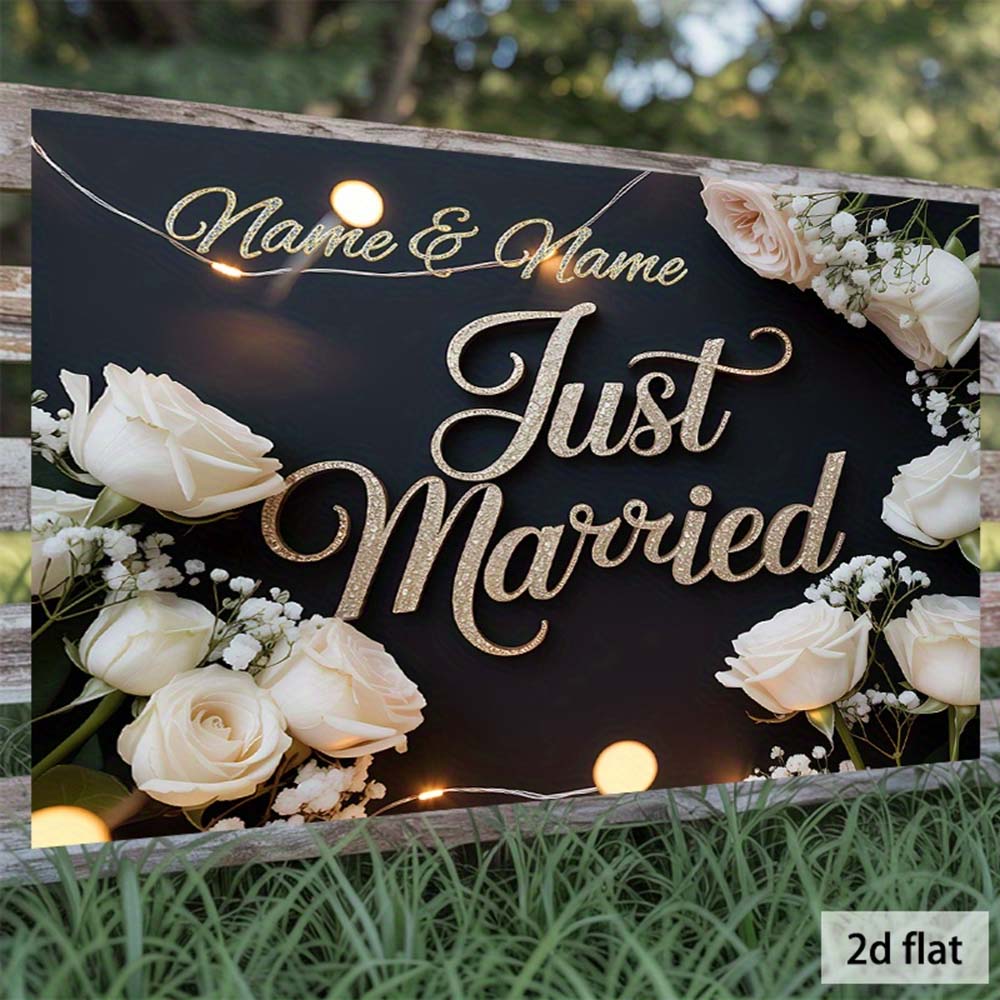 1pc  Just Married Wedding Back – обзор и цена Photography Website