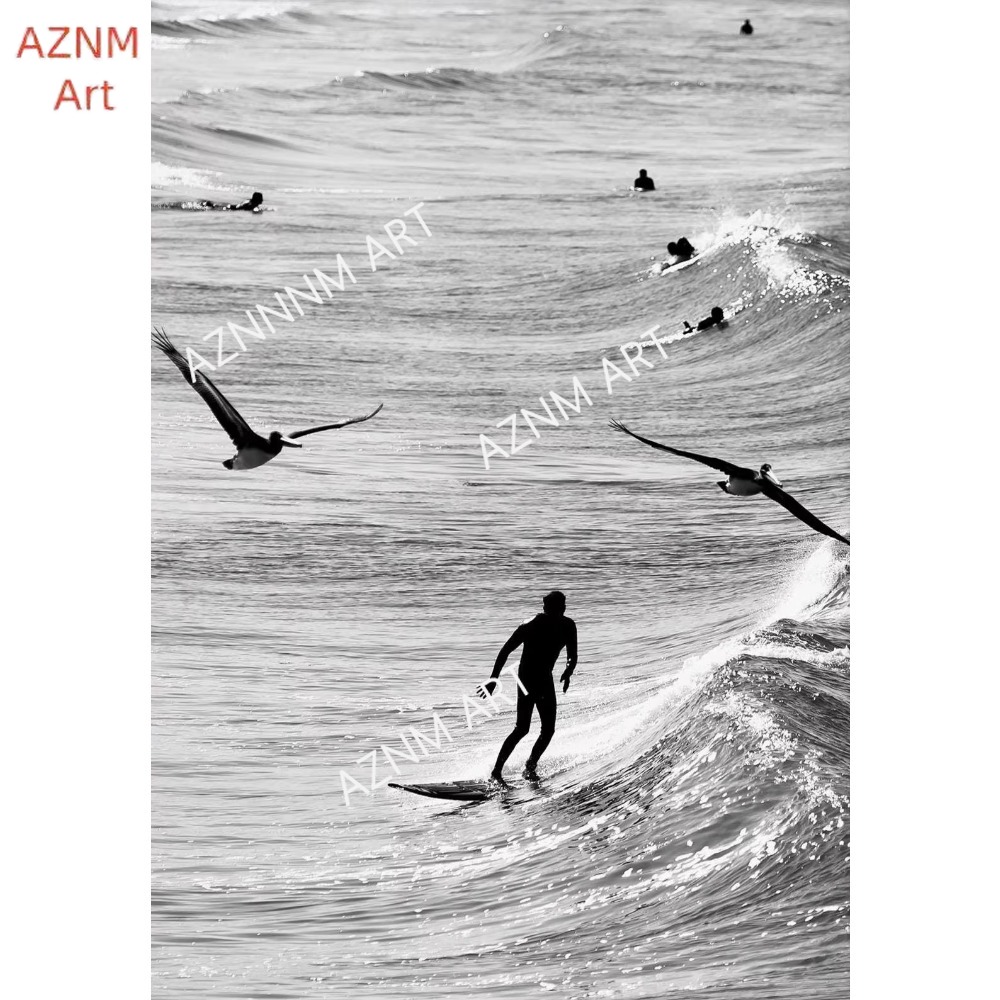 1PC ，Fine Surfing Black and Wh – обзор и цена Photography Black And White