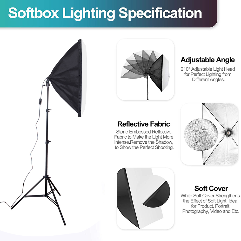 Cost-effective  Photo Studio E – обзор и цена Photography Umbrella Lighting Kit
