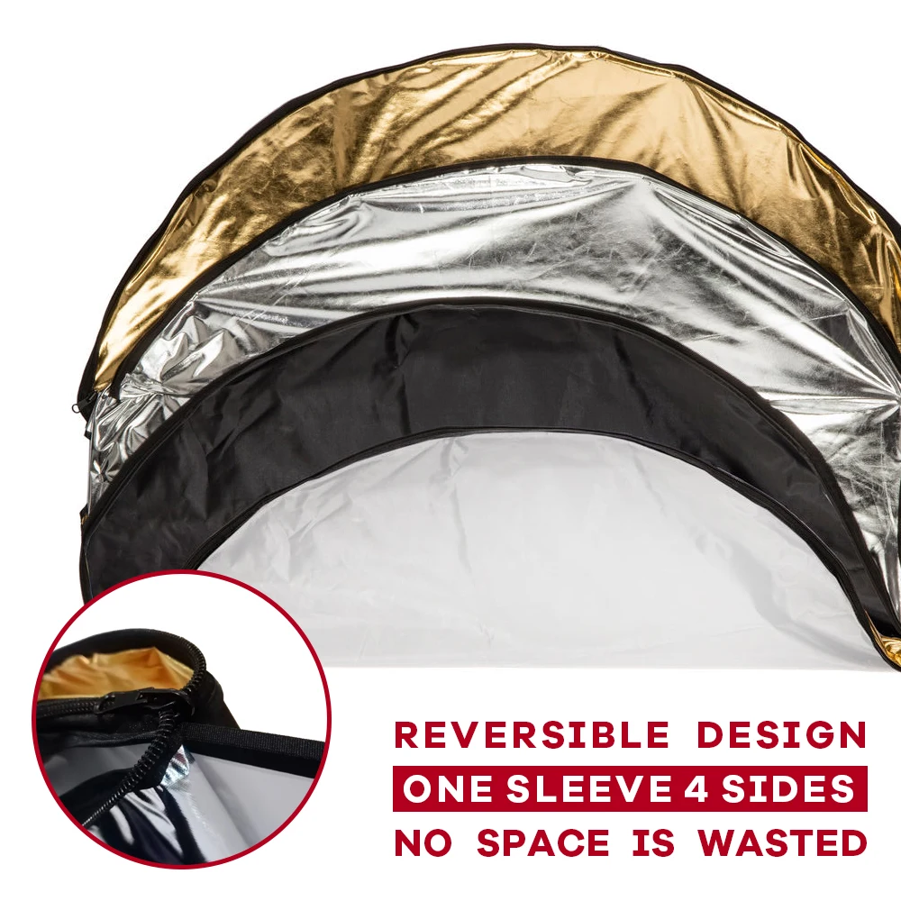 60/80/110cm 5-in-1 Collapsible – обзор и цена Reflector 5 In 1